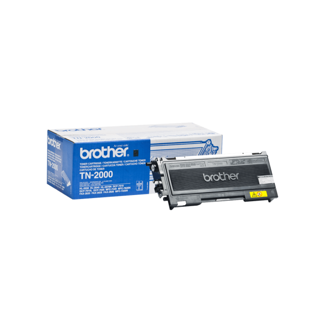 Brother Genuine Brother TN-2000 Toner Cartridge - Black
