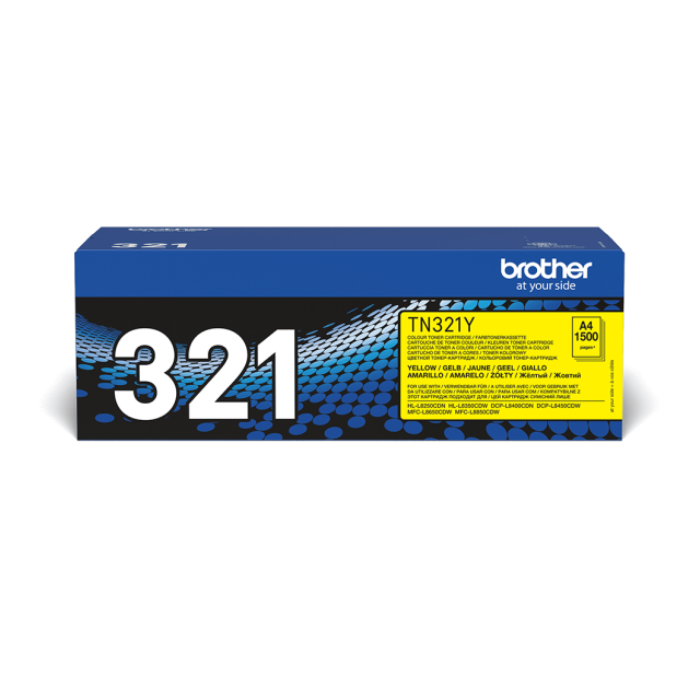 Brother Genuine Brother TN-321Y Toner Cartridge - Yellow