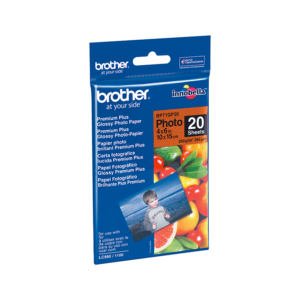 Brother BP71GP20 Glossy Paper 4' x 6' - 10cm x 15cm