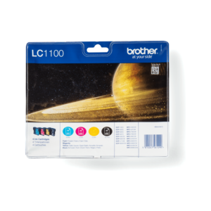 Brother LC-1100VALBP Ink Cartridge Set (C/Y/M/B)
